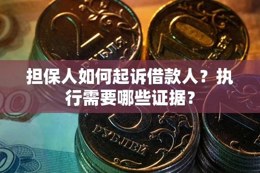 济南担保人如何起诉借款人？执行需要哪些证据？
