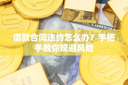 济南借款合同违约怎么办？手把手教你规避风险
