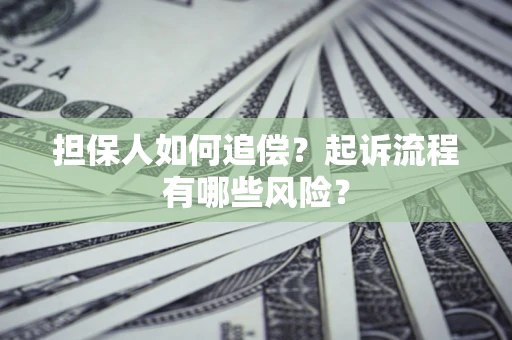 济南担保人如何追偿？起诉流程有哪些风险？