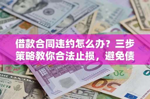 济南借款合同违约怎么办？三步策略教你合法止损，避免债务危机升级