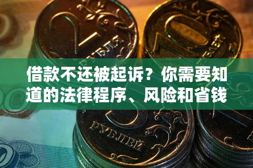 济南借款不还被起诉？你需要知道的法律程序、风险和省钱技巧